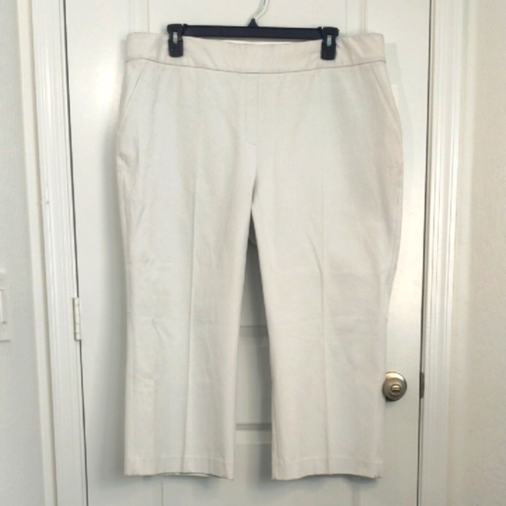 Spanx White Women's Plus Size 3X Capri Pants